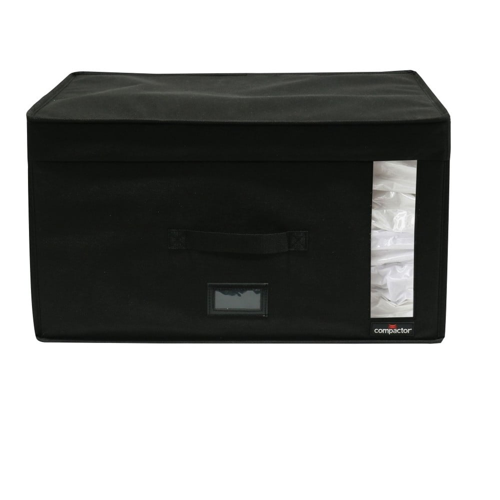 Vákuumos-megerősített textil ruhatároló doboz 42x42x25 cm Trunks Infinity – Compactor