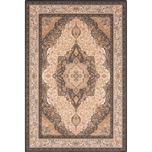 Világosbarna gyapjú szőnyeg 160x240 cm Charlotte – Agnella