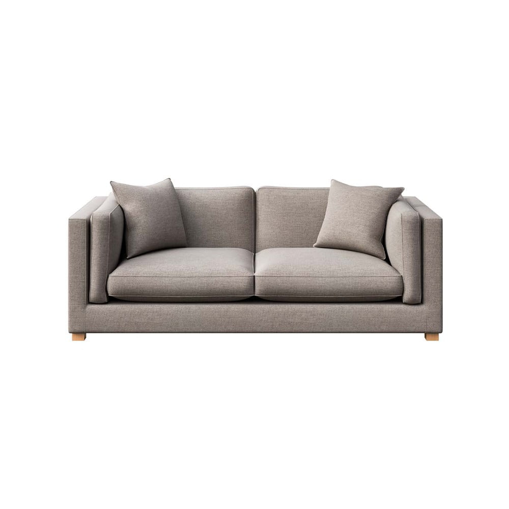 Világosszürke kanapé 235 cm Pomo – Ame Yens
