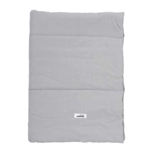 Világosszürke pamut gyerek takaró 100x135 cm – Malomi Kids