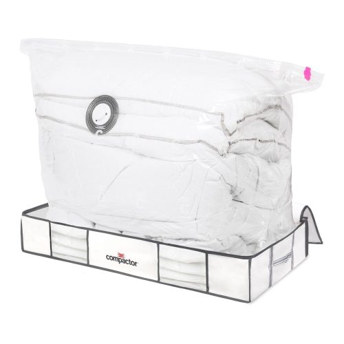 XLarge Underbed Life 2 db fehér ágy alatti tárolódoboz vákuumos huzattal