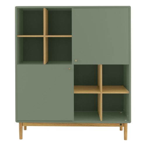 Zöld könyvespolc 118x138 cm Color Living – Tom Tailor