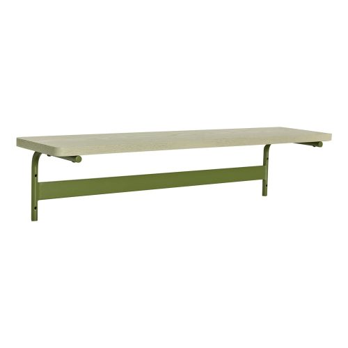Zöld-szürke fali polc 80 cm Koi – Hübsch