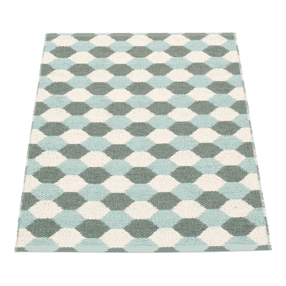 Zöld-türkiz kültéri-beltéri szőnyeg 70x100 cm Dana Army – Pappelina