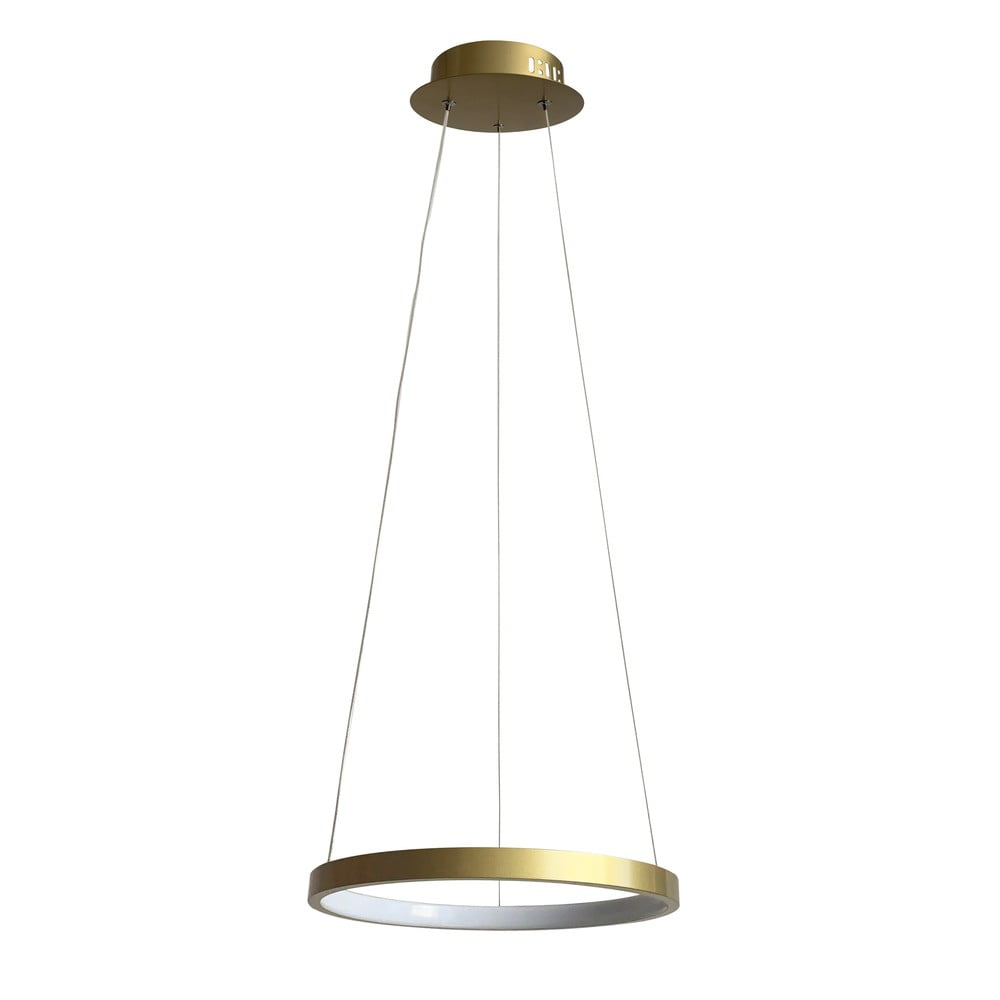 Aranyszínű LED függőlámpa ø 29 cm Lune – Candellux Lighting