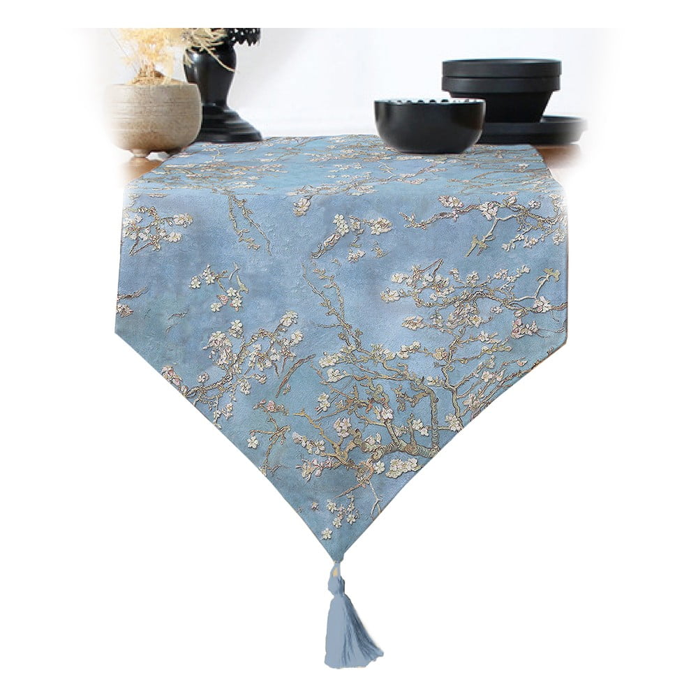 Asztali futó 45x140 cm Blue Spring – Minimalist Cushion Covers
