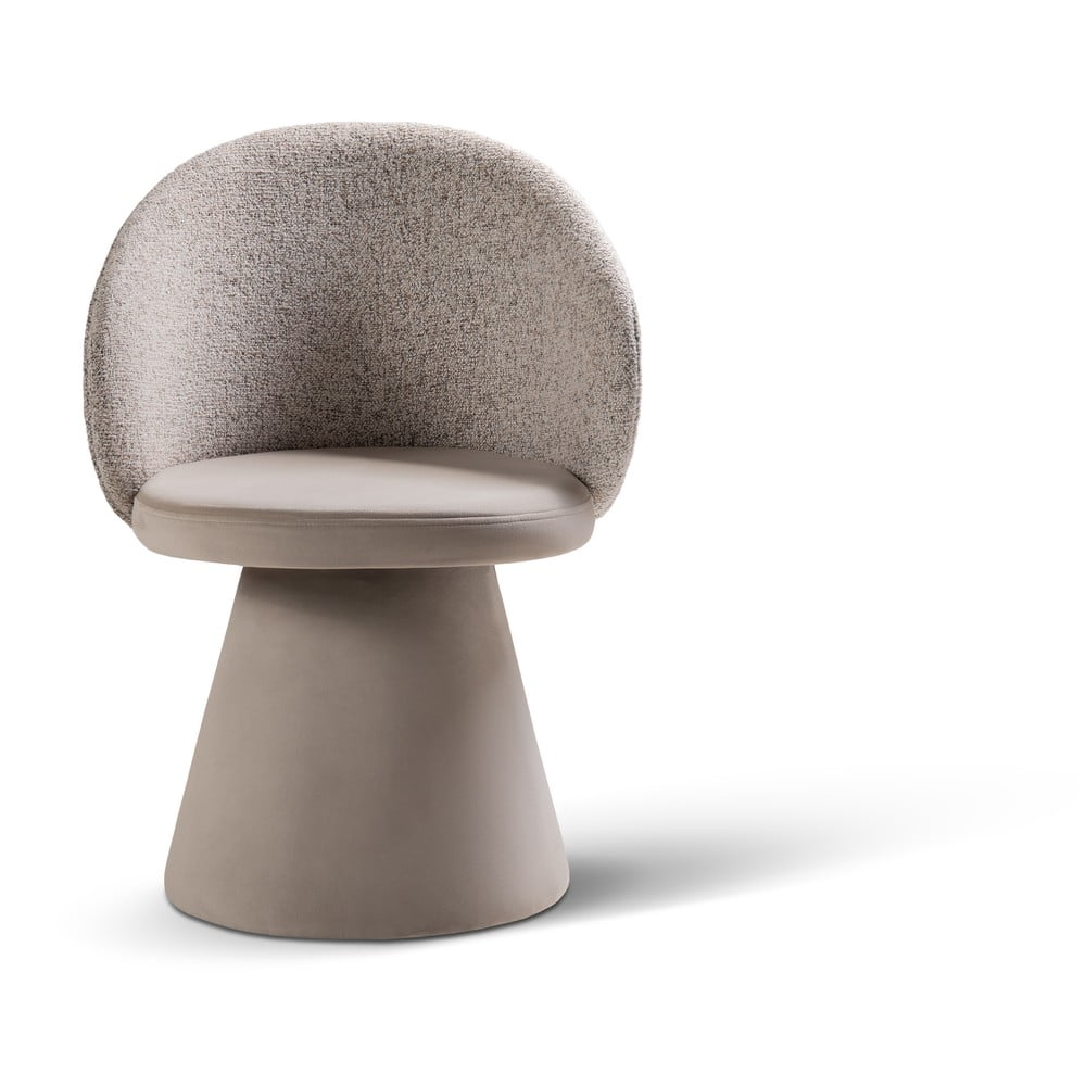 Bézs buklé fotel Inez – Micadoni Home