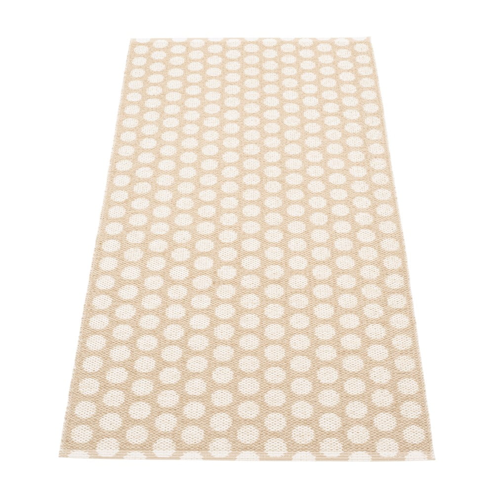 Bézs-krémszínű kültéri-beltéri futószőnyeg 70x150 cm Noa Beige Vanilla – Pappelina