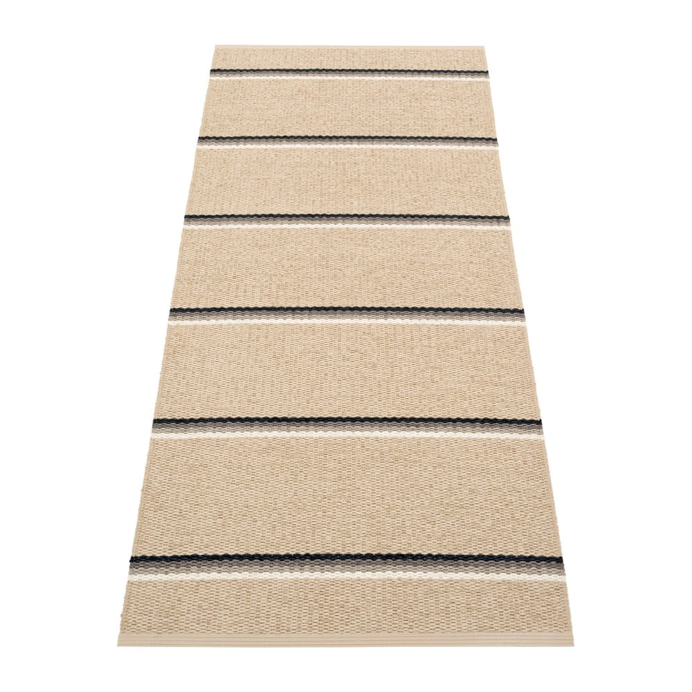 Bézs kültéri-beltéri futószőnyeg 70x180 cm Olle Mud Beige – Pappelina