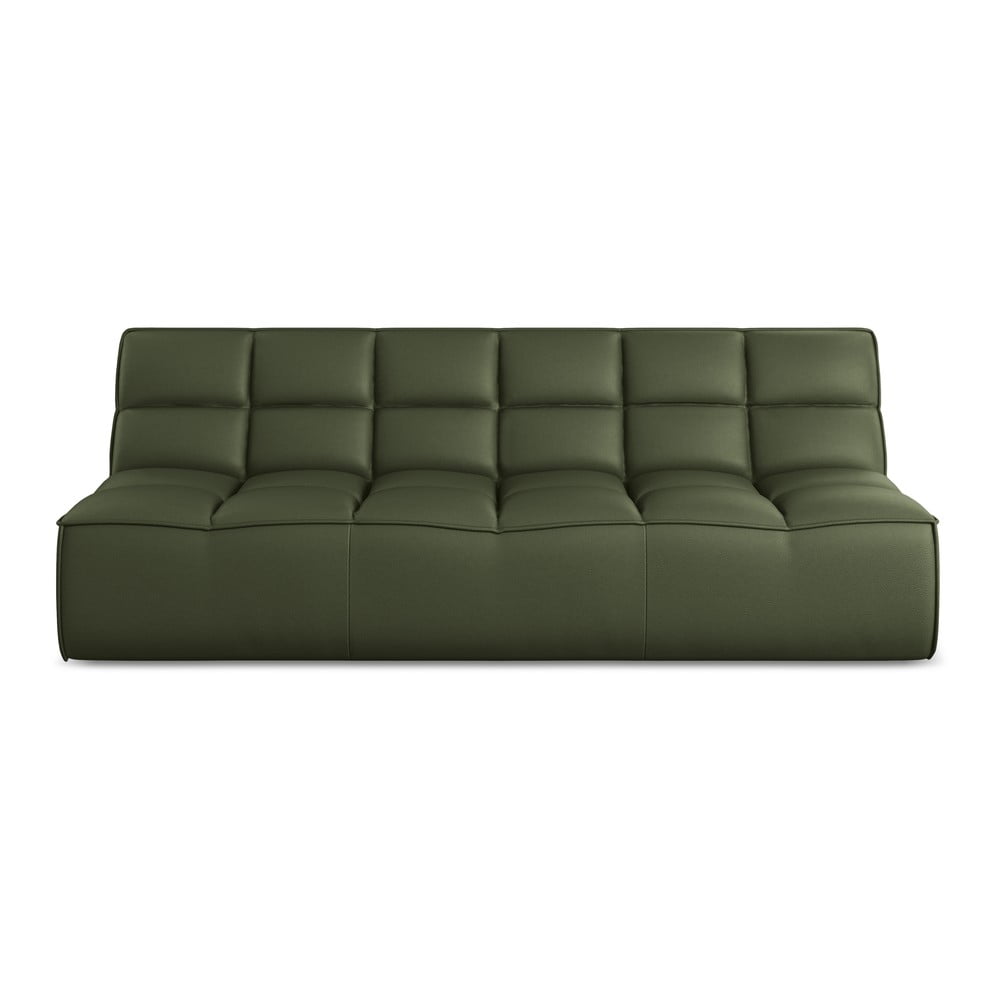 Bőrutánzat kanapé modul Kalai – Makamii