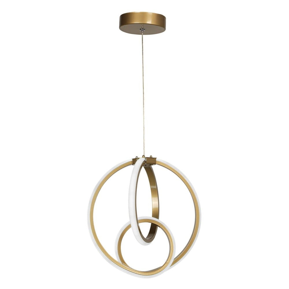 Bronzszínű fém LED függőlámpa ø 28