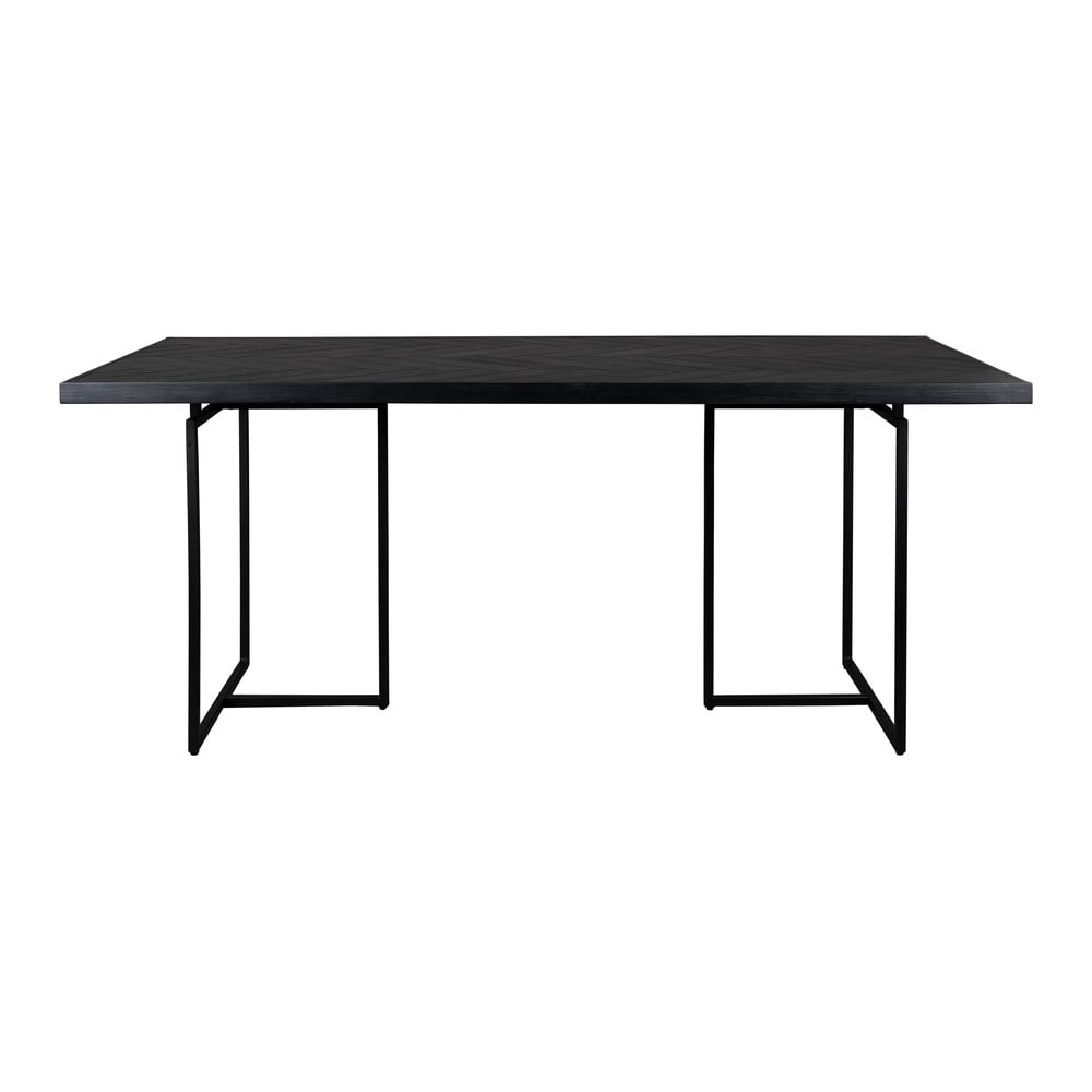 Étkezőasztal akácfa dekorral 90x180 cm Class – Dutchbone