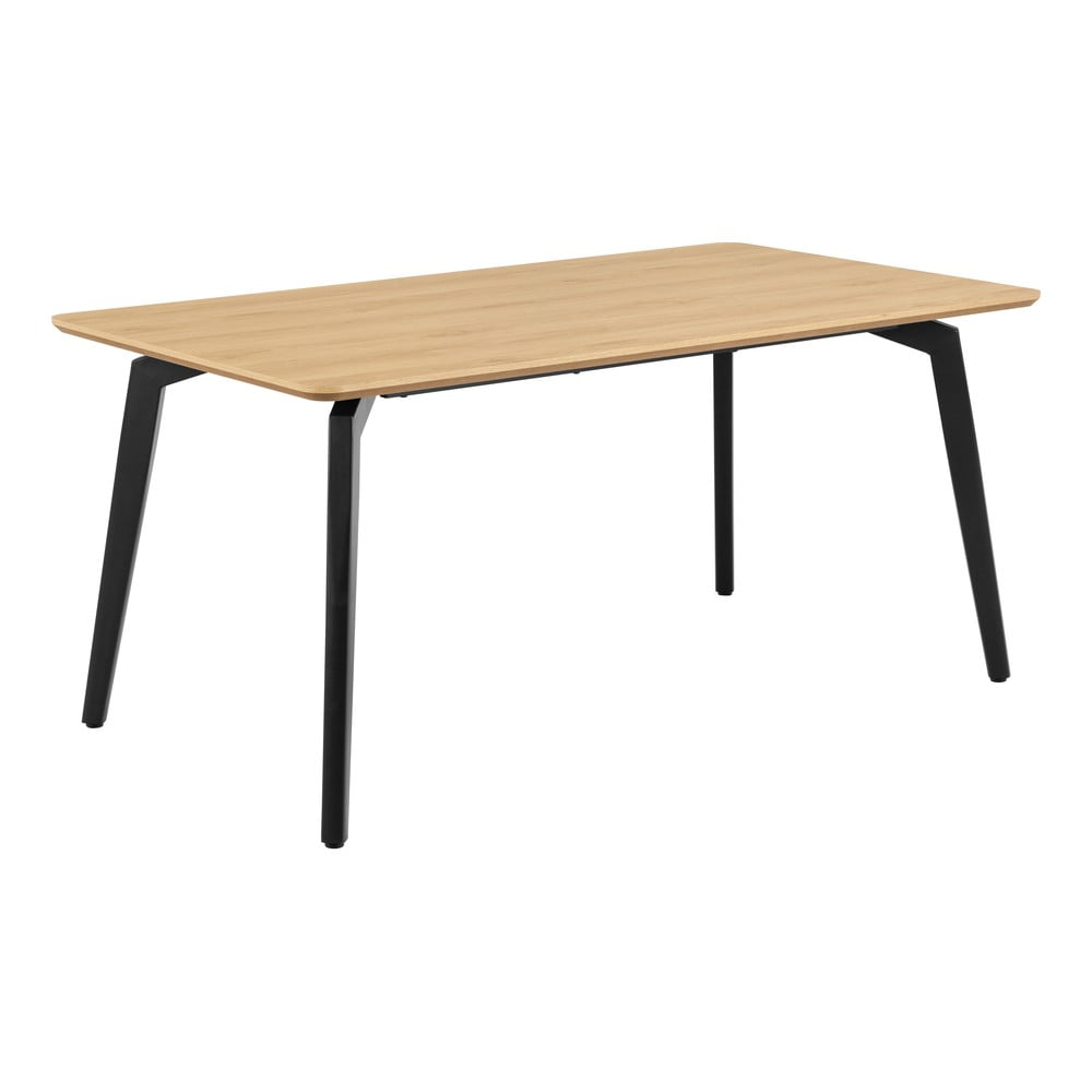 Étkezőasztal tölgyfa dekoros asztallappal 90x160 cm Cadiz – Actona