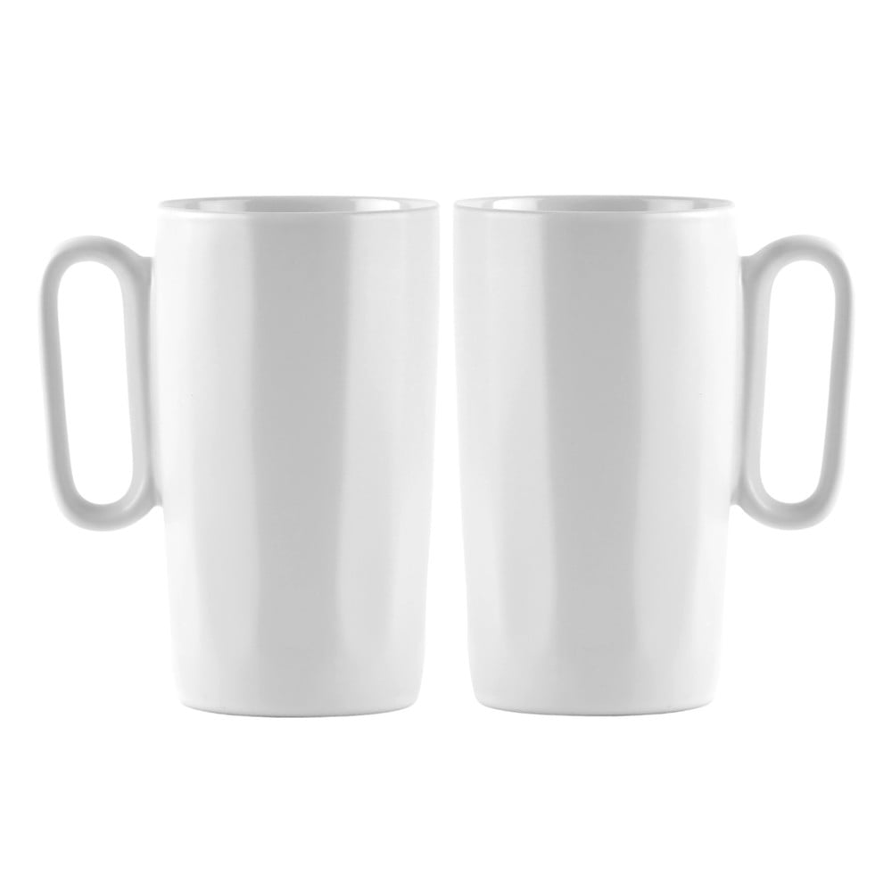 Fehér agyagkerámia bögre szett 2 db-os 330 ml Fuori – Vialli Design