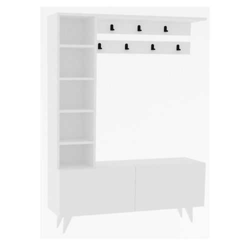 Fehér előszoba bútor Bahar – Kalune Design