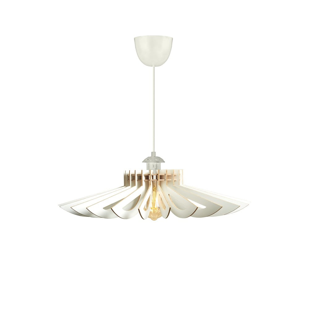 Fehér függőlámpa ø 68 cm – Opviq lights