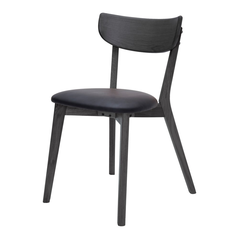 Fekete étkezőszék szett 2 db-os Pero – Unique Furniture