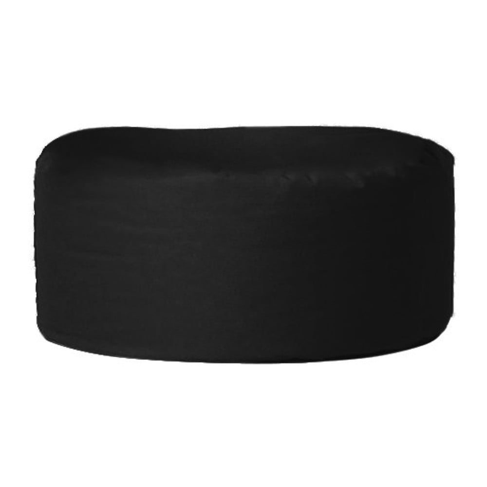 Fekete kerti puff Round – Floriane Garden