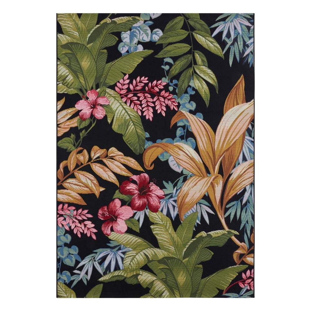 Fekete kültéri szőnyeg 120x180 cm Flair – Hanse Home
