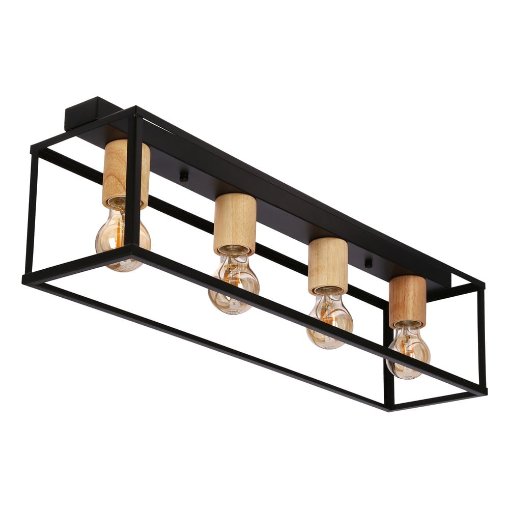 Fekete mennyezeti lámpa 17x70 cm Retro – Candellux Lighting