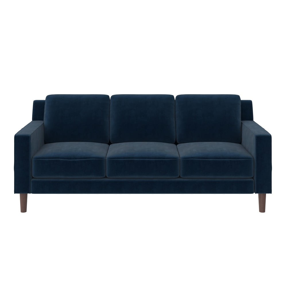 Kék bársony kanapé 83 cm Brynn – Støraa