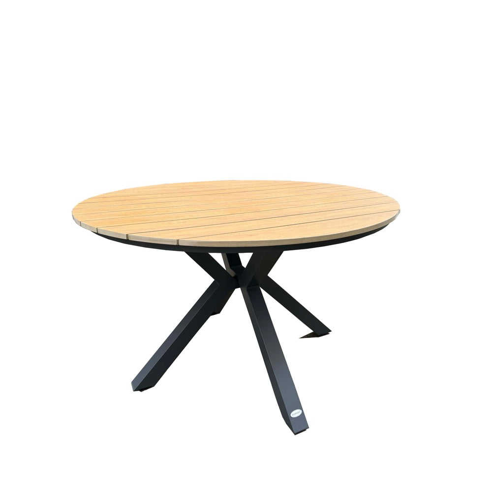 Kerek kerti étkezőasztal ø 120 cm Giverny – Rojaplast