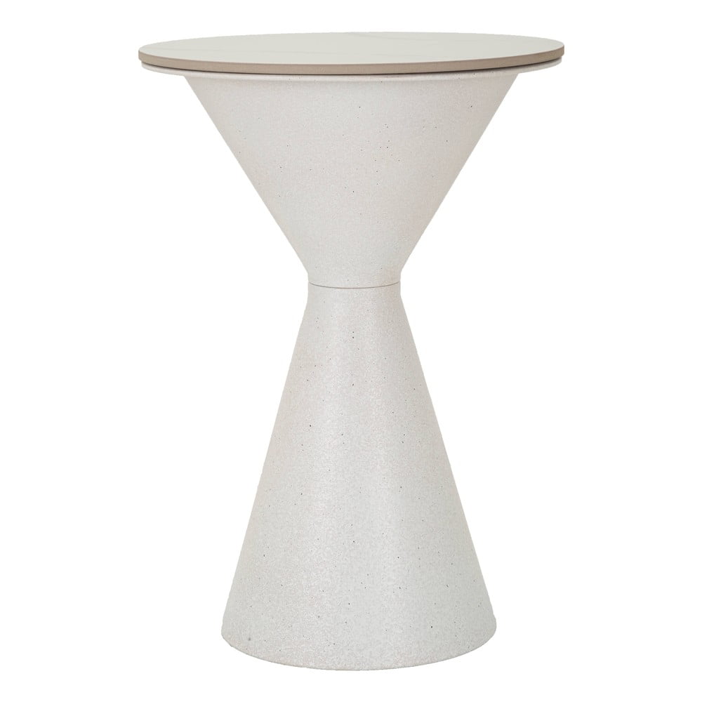 Kerek tárolóasztal kerámia asztallappal ø 44 cm Fush – Mauro Ferretti