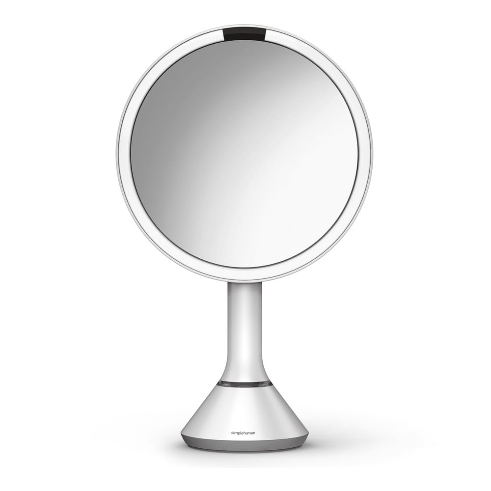 Kozmetikai tükör világítással-nagyítós (ötszörös) ø 20 cm Sensor – simplehuman