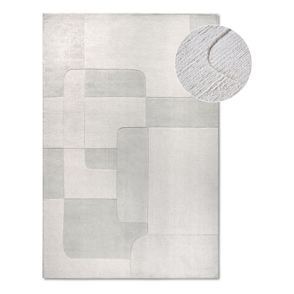 Krémszínű kézi szövésű gyapjú szőnyeg 190x280 cm Charlotte – Villeroy&Boch