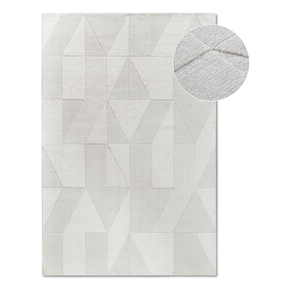 Krémszínű kézi szövésű gyapjú szőnyeg 80x150 cm Ursule – Villeroy&Boch