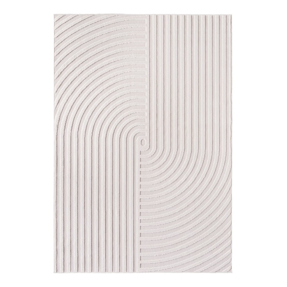 Krémszínű kültéri-beltéri futószőnyeg 80x150 cm Doha 1658 Cream – Ayyildiz Carpets