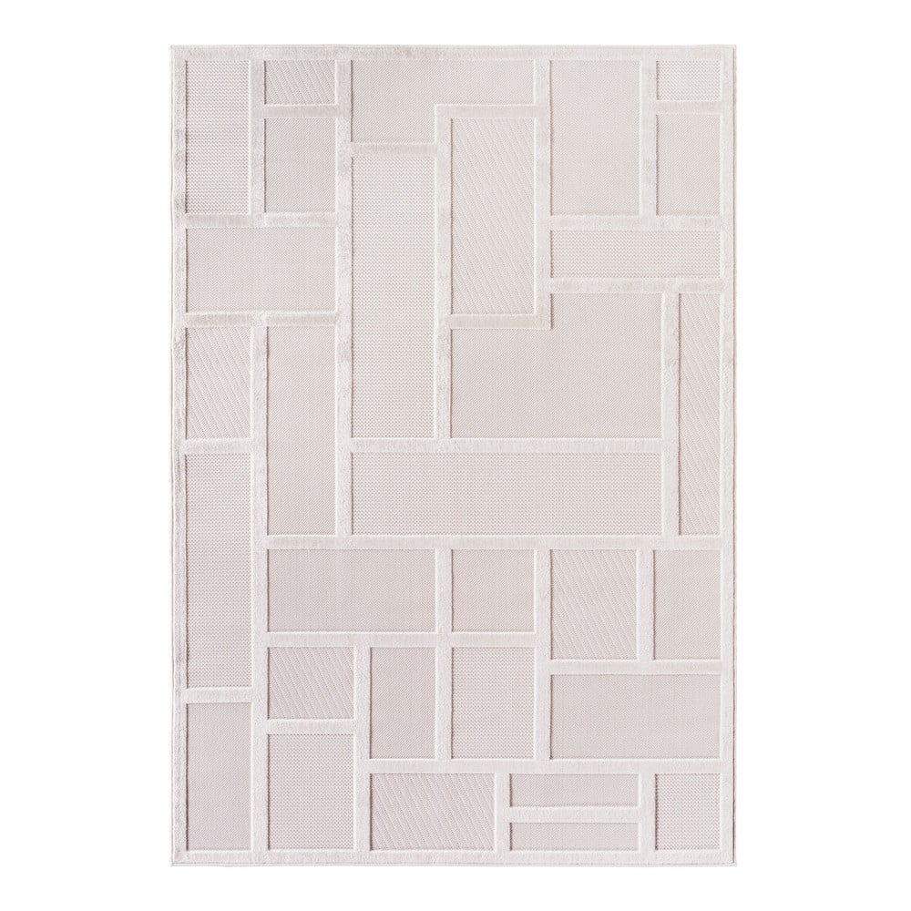 Krémszínű kültéri-beltéri futószőnyeg 80x250 cm Doha 1657 Cream – Ayyildiz Carpets