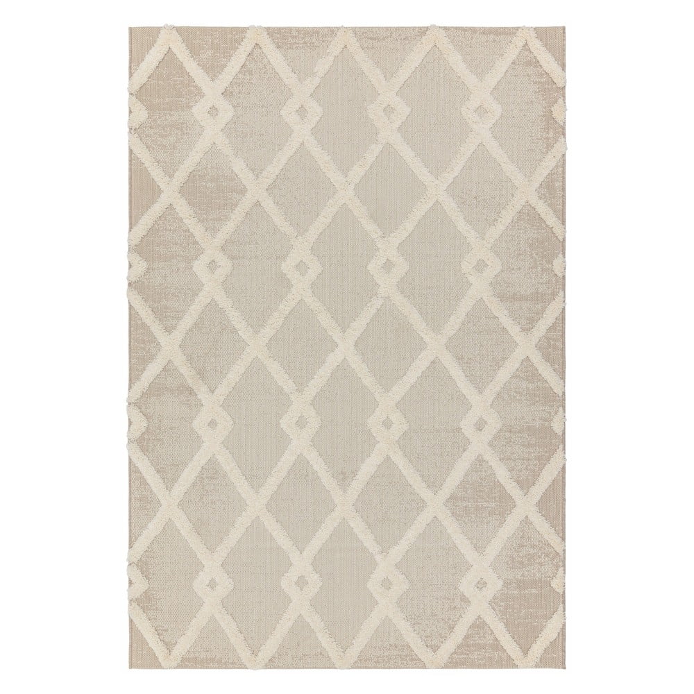 Krémszínű kültéri szőnyeg 160x230 cm Monty – Asiatic Carpets