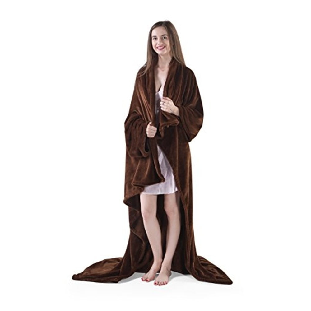 Lazy barna mikroszálas takaró