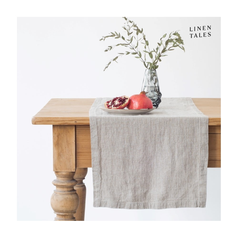 Len asztali futó 40x150 cm – Linen Tales