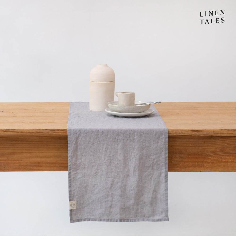 Len asztali futó 40x200 cm – Linen Tales
