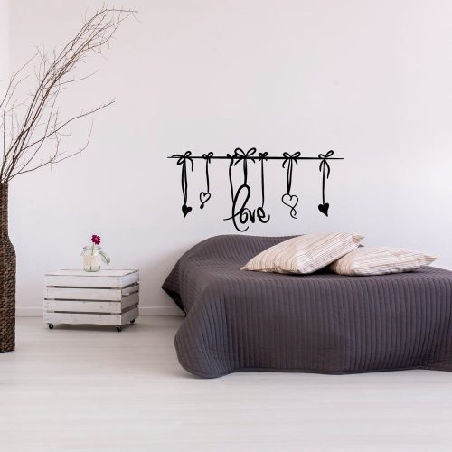 Love Headboard fehér falmatrica - Ambiance