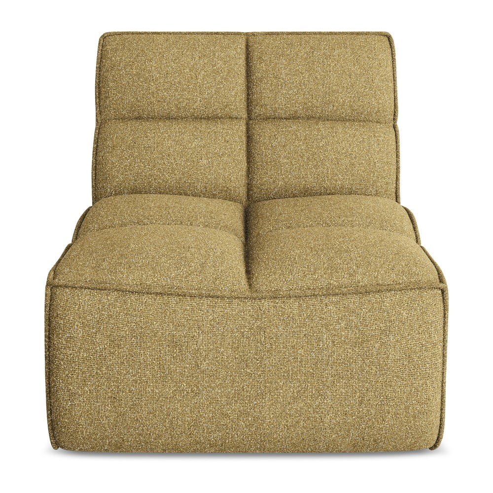 Mustársárga kanapé modul Kalai – Makamii