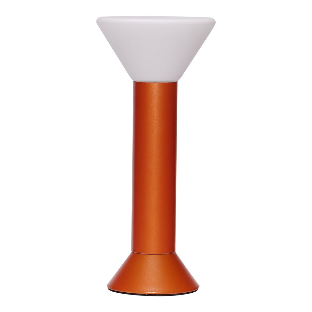 Narancssárga dimmelhető asztali lámpa (magasság 30 cm) Flash – Hübsch