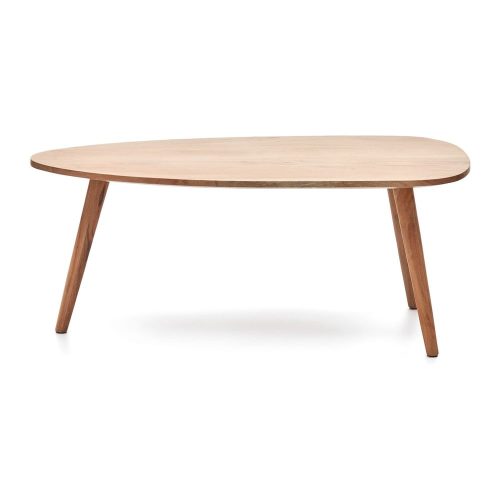 Natúr színű akácfa dohányzóasztal 60x110 cm Eluana – Kave Home