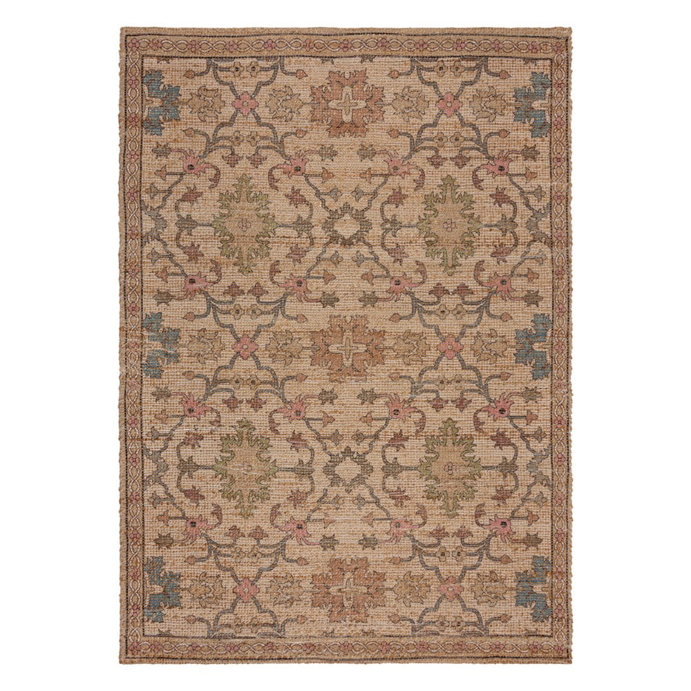 Natúr színű kézi szövésű jutakeverék szőnyeg 200x290 cm Celine Jute Global – Flair Rugs