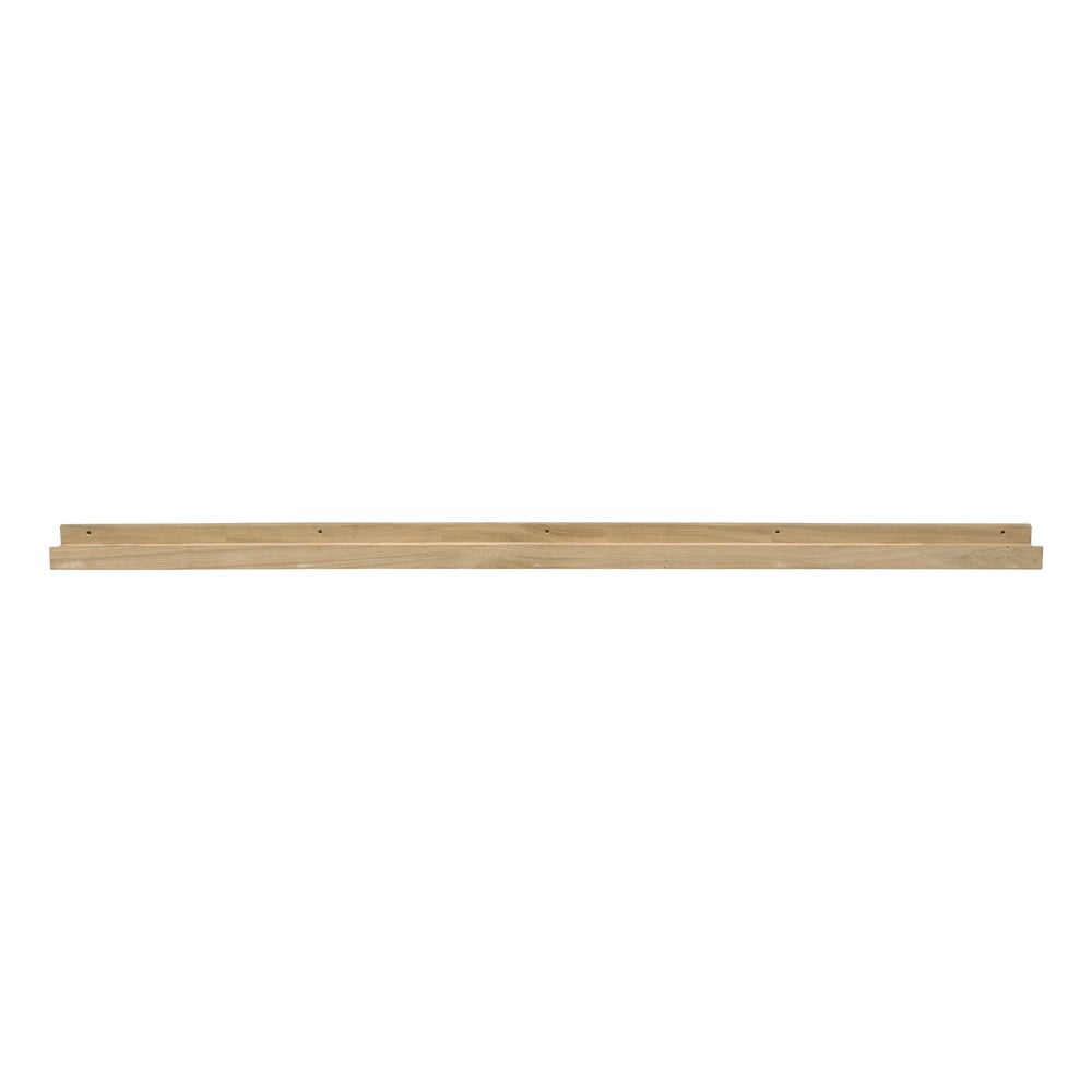 Natúr színű tölgyfa fali polc képekhez 170 cm Photoframe – vtwonen