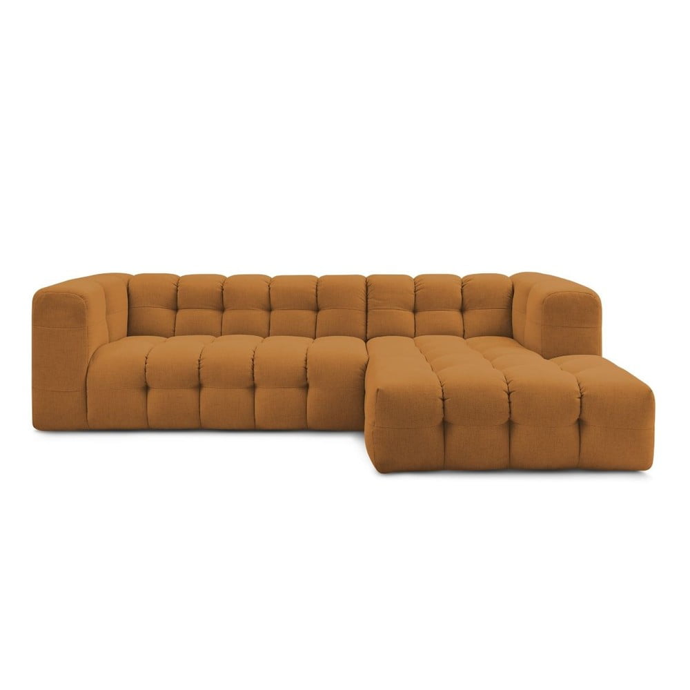 Okkersárga sarokkanapé (jobb oldali) Cloud – Bobochic Paris