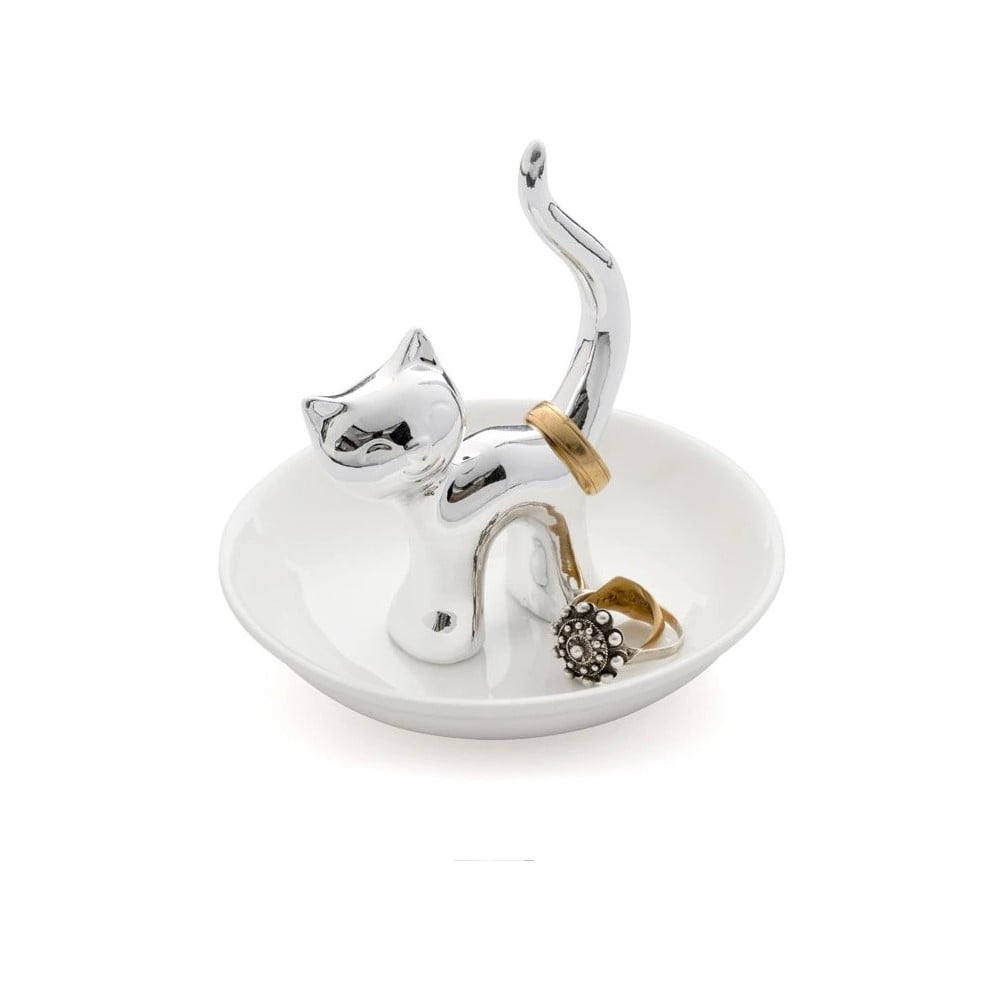 Porcelán ékszertartó állvány Cat – Balvi