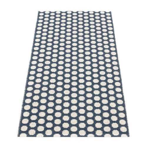 Sötétkék kültéri-beltéri futószőnyeg 70x150 cm Noa Dark Blue – Pappelina