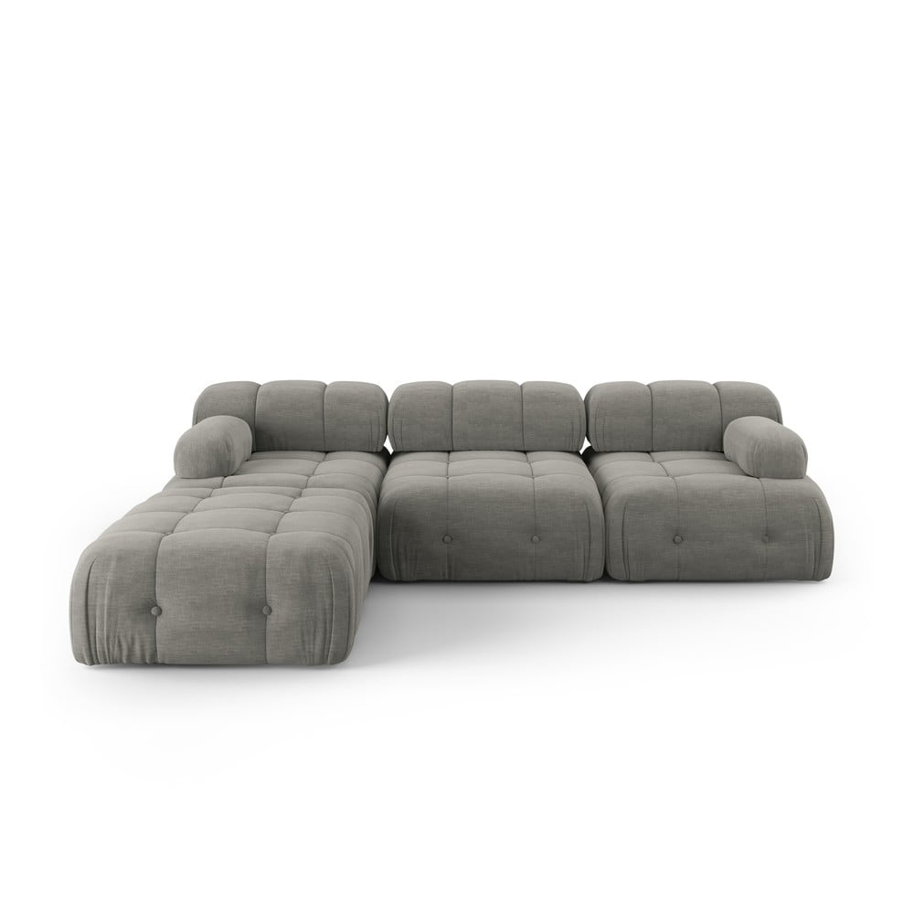 Szürke sarokkanapé Ferento – Cosmopolitan Design