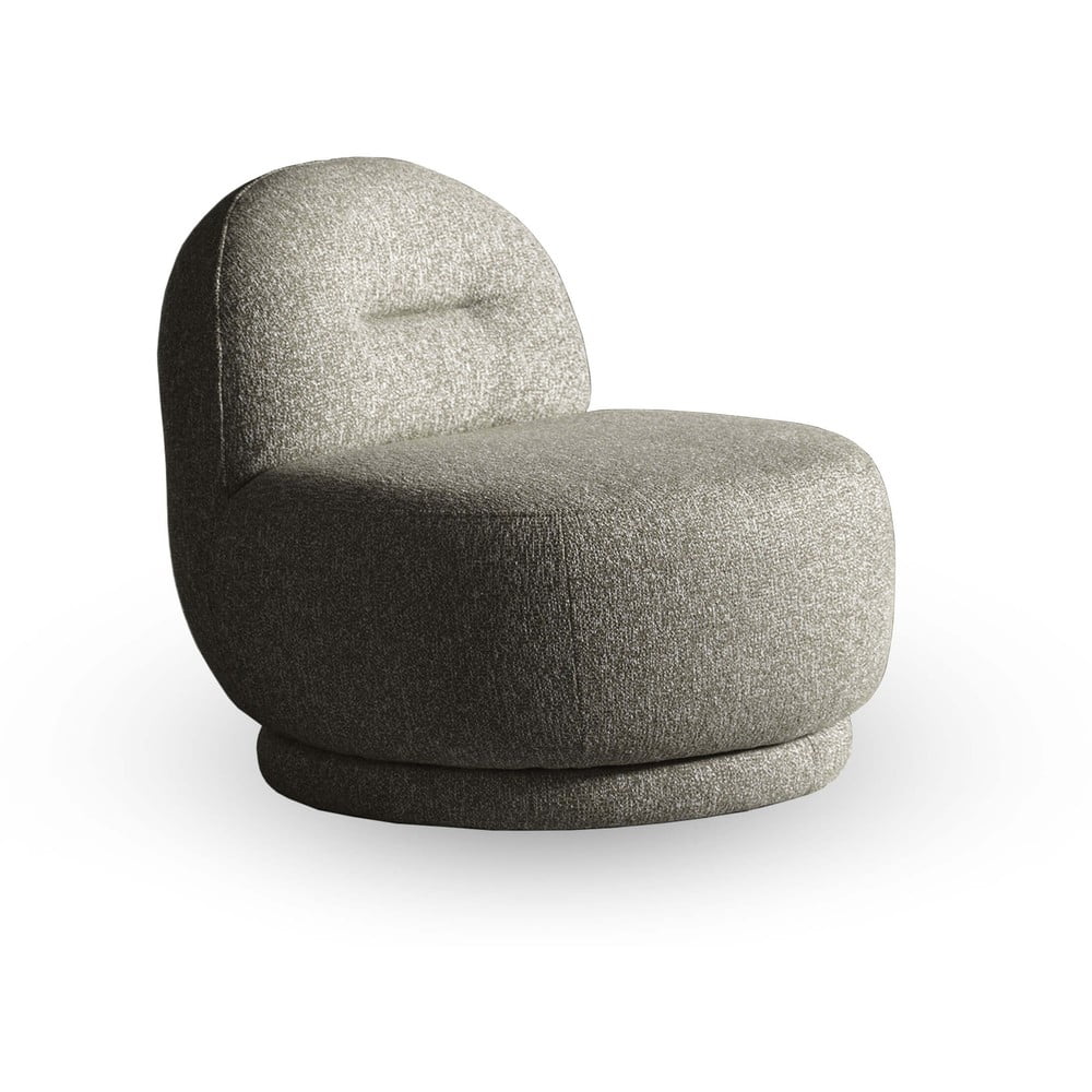 Szürkésbarna fotel Ovo – Miuform
