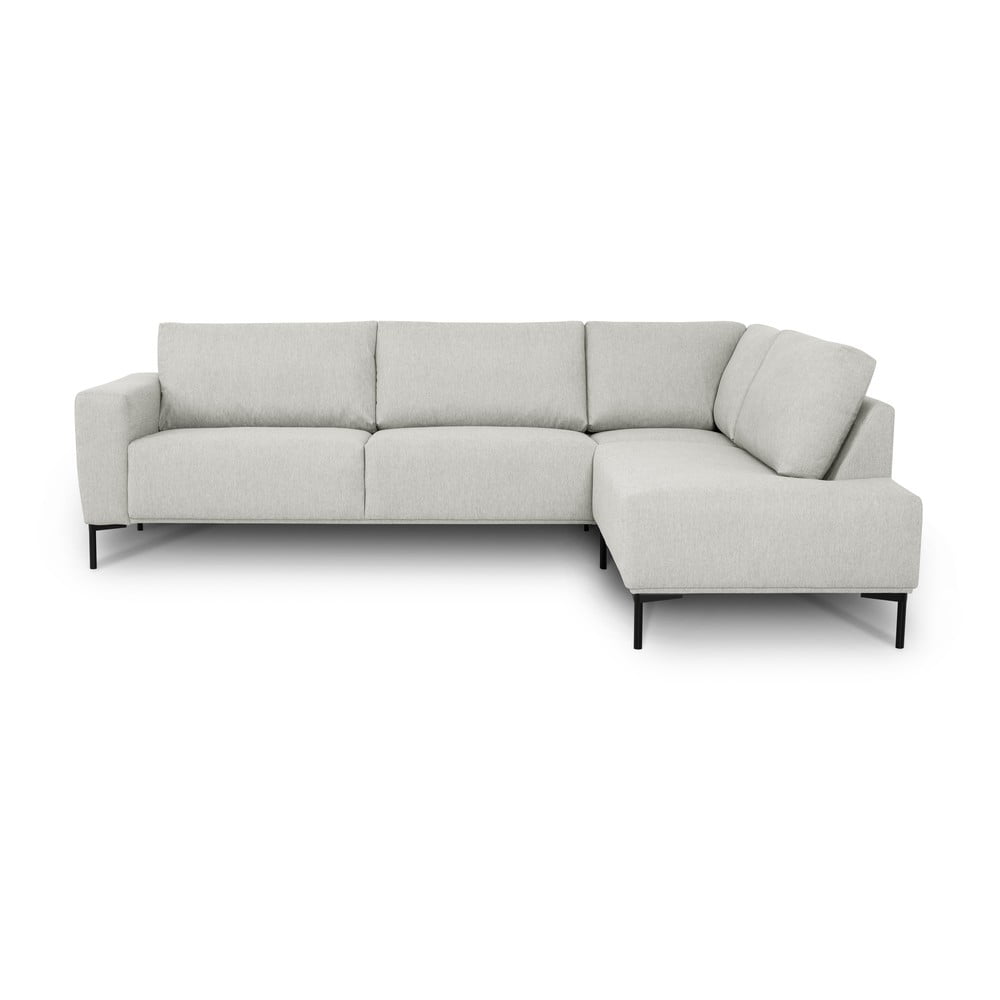 Világosszürke sarokkanapé (jobb oldali) Loosdrecht – Scandic