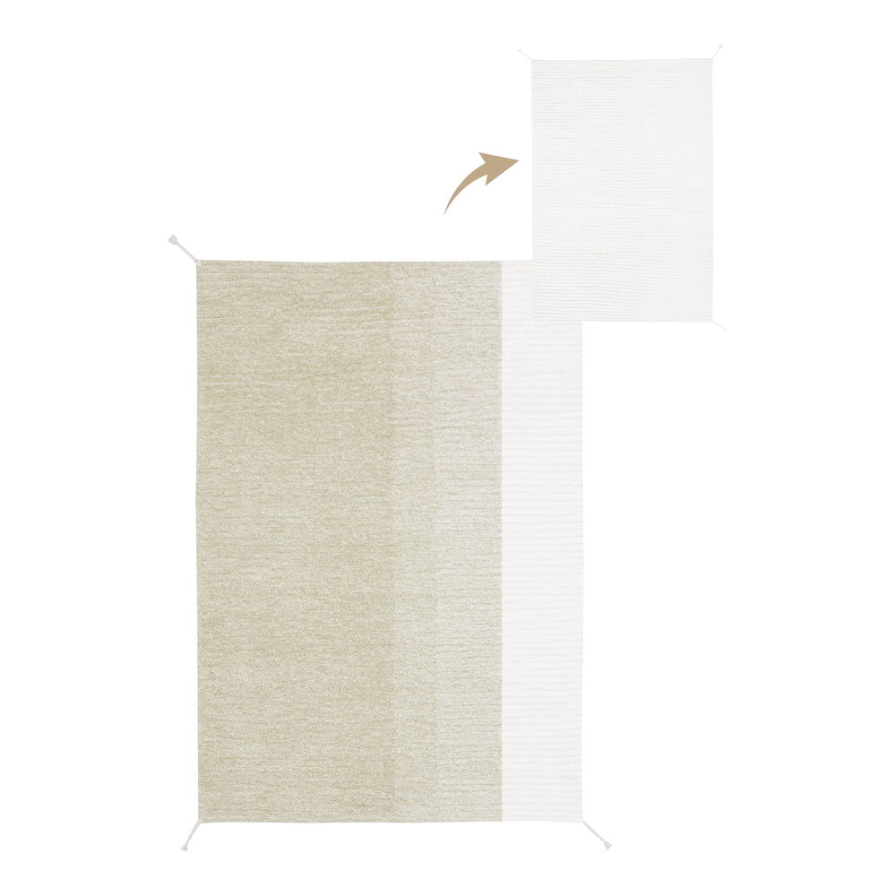 Világoszöld pamut szőnyeg 140x200 cm Gelato Green – Lorena Canals