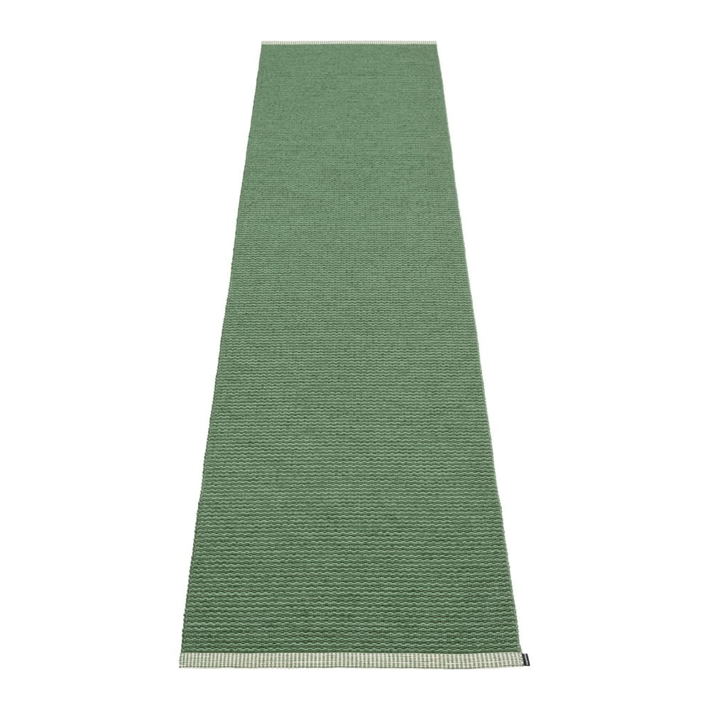 Zöld kültéri-beltéri futószőnyeg 60x250 cm Mono Leaf Oregano – Pappelina